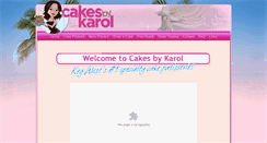 Desktop Screenshot of cakesbykarol.com